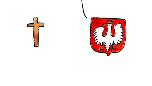 [Kliknij aby zobaczyć całość] Nowy rysunek Michalskiego: Krzyż