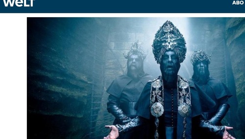 Die Welt tym razem promuje Nergala: "Liberalny satanista chce ratować Polskę"