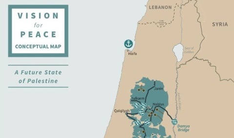 Plan pokojowy. Donald Trump wytyczył granice pomiędzy Izraelem a Palestyną... na Twitterze