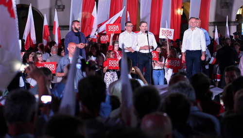 Piotr Duda w Zamościu: wiarygodność jest najważniejsza, a my, Dudy dotrzymujemy słowa