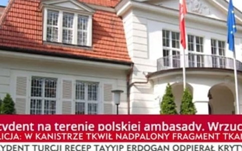 Próba podpalenia polskiej ambasady w Berlinie.