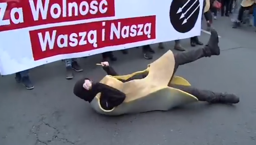 [Wideo] A jak 11.11 celebrowała antifa? "Święto niepodległości to święto białych, katolickich mężczyzn"