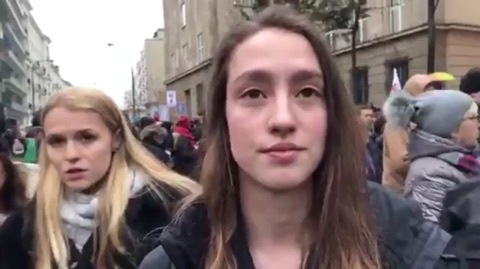 [video] Uczestniczka marszu proaborcyjnego: Aborcja powinna pomóc matce i dziecku