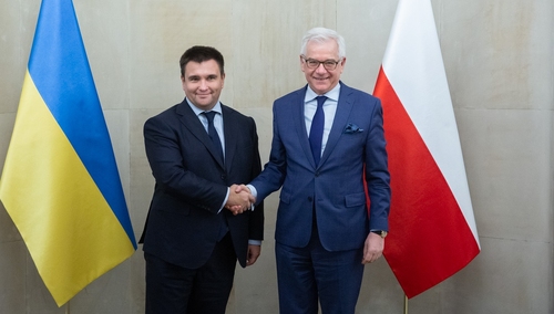 Po spotkaniu szefów MSZ: Polska niezmiennie popiera euroatlantyckie aspiracje Ukrainy