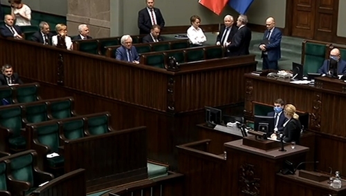 [video] Gorąco w Sejmie. Jarosław Kaczyński ostro do opozycji: "Takiej hołoty chamskiej jeszcze nie było"