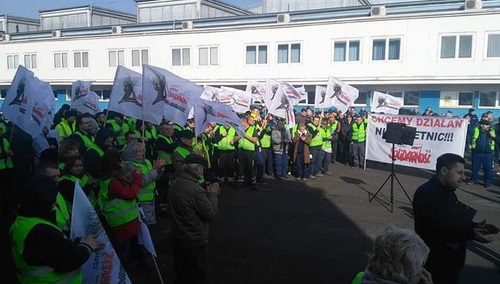 Strajk ostrzegawczy w Airbus Poland SA