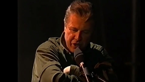 Emilian Kamiński. Bluzg na Jaruzelskiego z koncertu "13 Grudnia". Autor nieznany