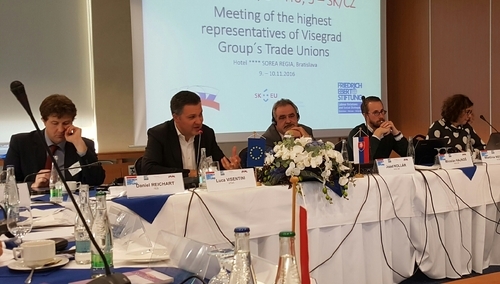 Związkowa Grupa Wyszehradzka popiera europejski filar praw socjalnych