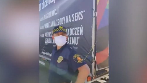 Warszawa: Straż Miejska rozbiła pikietę "Stop pedofilii". "Robili to na zlecenie prezydenta Warszawy?"