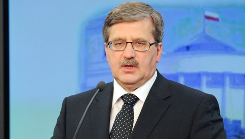 Bronisław Komorowski o Grzegorzu Schetynie: Charyzmy się nie kupi w sklepie