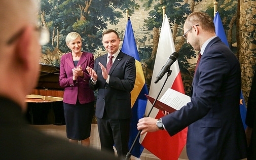 Prezydent Andrzej Duda z Małżonką rozpoczęli trzydniową oficjalną wizytę w Szwecji