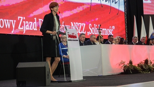 Minister Rafalska: Bez Solidarności nie byłoby wolnych niedziel