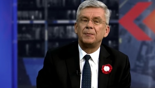 Stanisław Karczewski: Bawi mnie ta hucpa z rzekomym powrotem unijnych flag do Senatu