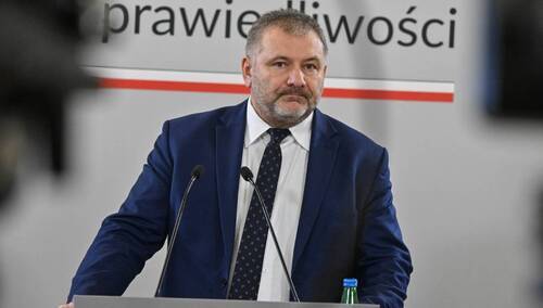Minister sprawiedliwości, prokurator generalny Waldemar Żurek na konferencji prasowej 
