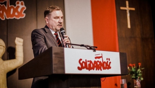 Piotr Duda: Dożyliśmy czasów nieprzypuszczalnych. 39 lat od powstania "S" musimy bronić naszego Kościoła