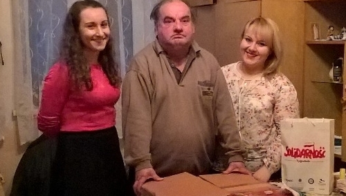 Szlachetna Paczka dziennikarzy i pracowników Tygodnika Solidarność i Tysol.pl