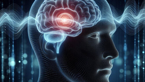 Artystyczna wizja ludzkiego mózgu