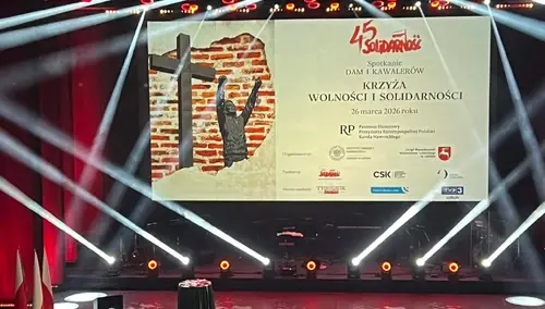 W Lublinie Damy i Kawalerowie Krzyża Wolności i Solidarności świętowali 45. rocznicę powstania NSZZ „Solidarność” 