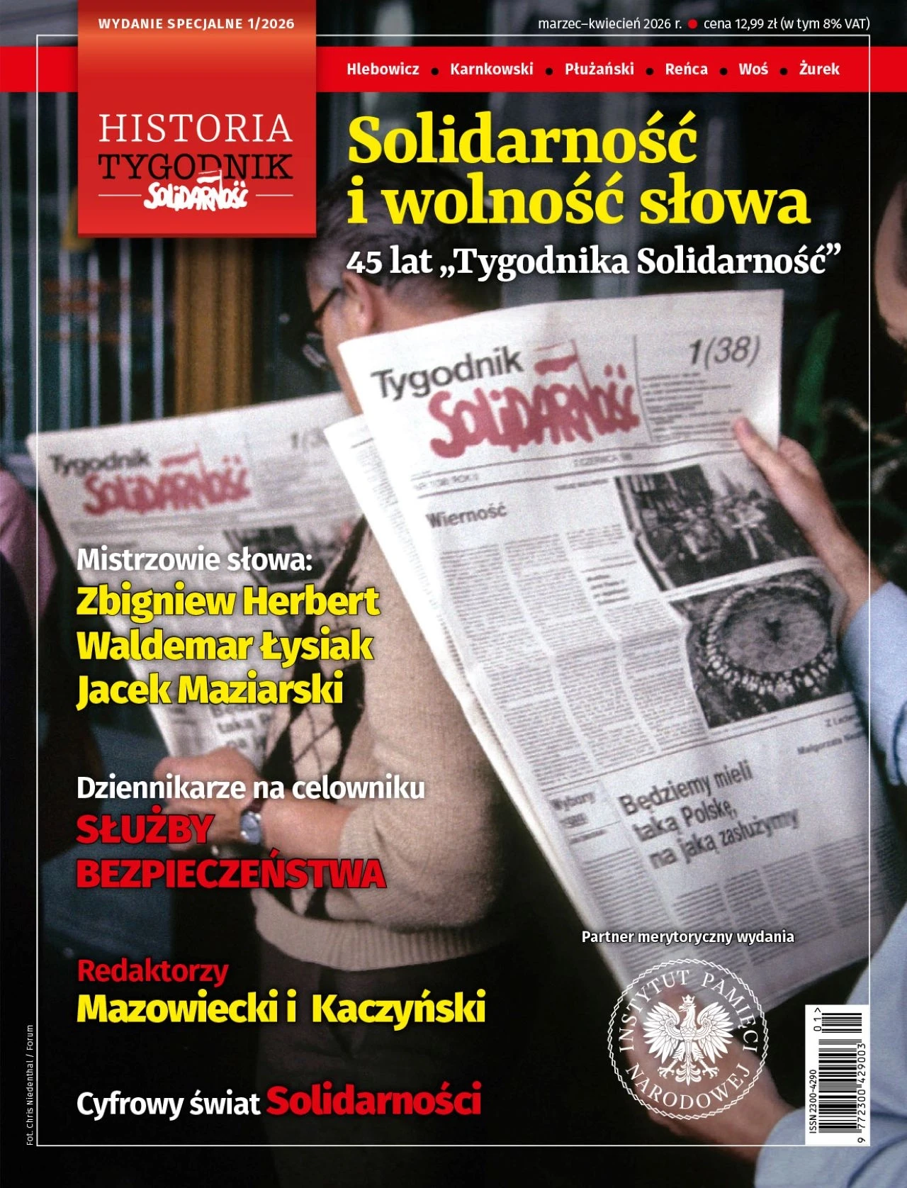Najnowsze wydanie specjalne "Solidarność i wolność słowa. 45 lat Tygodnika Solidarność"