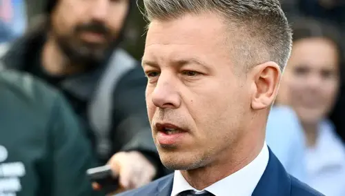 Lider opozycji Peter Magyar