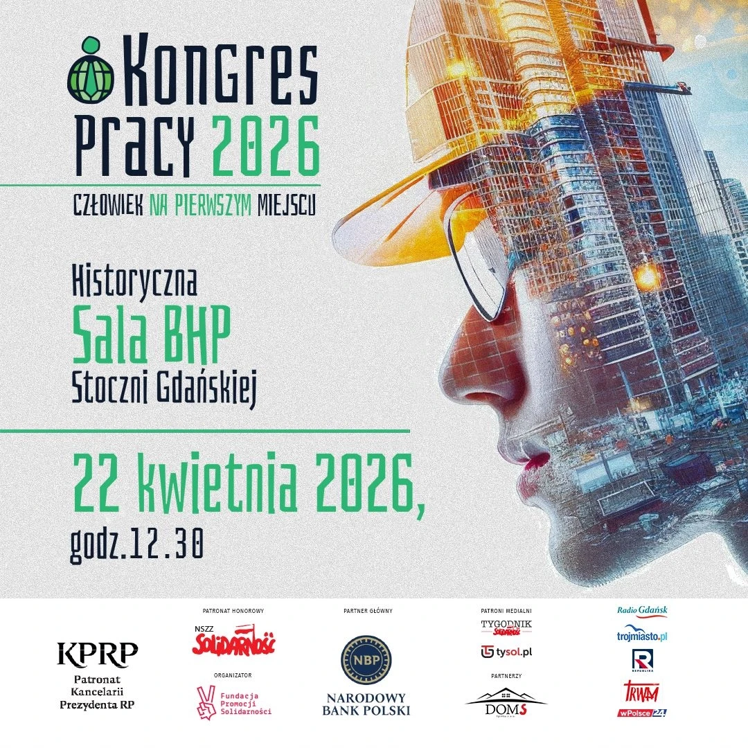 grafika promocyjna kongresu pracy