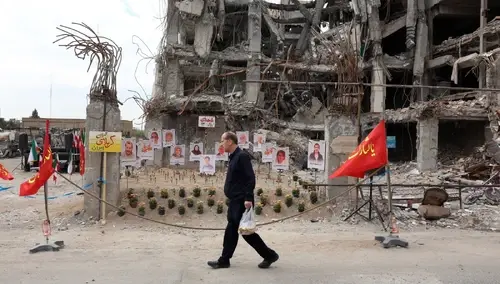 Zniszczenia dokonane w Iranie