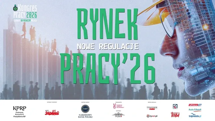 grafika promująca debatę kongresu pracy