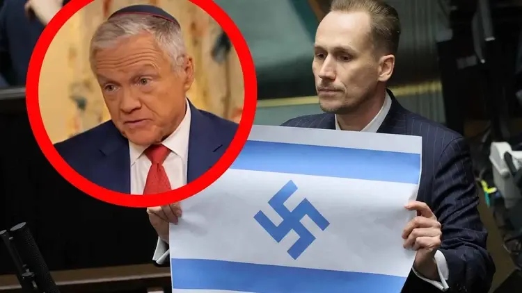 Tom Rose i happening Konrada Berkowicza w Sejmie