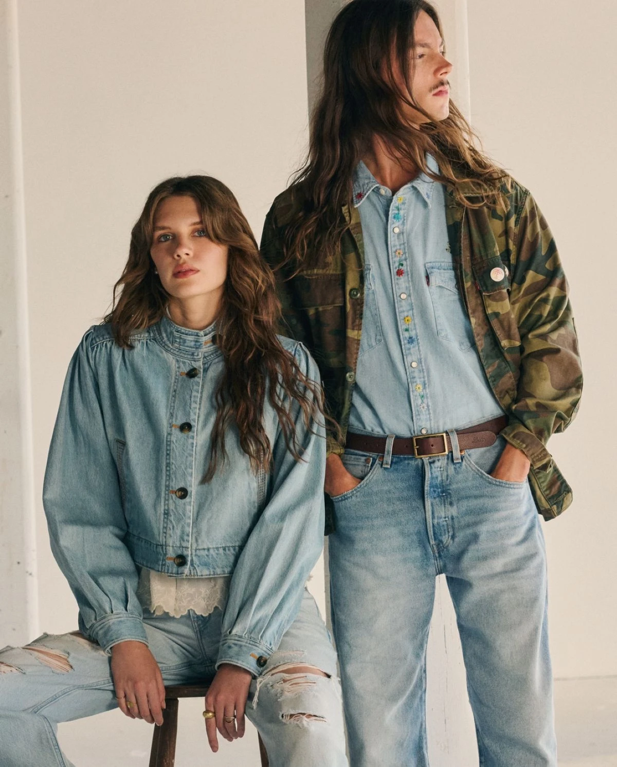 koszule jeansowe męskie