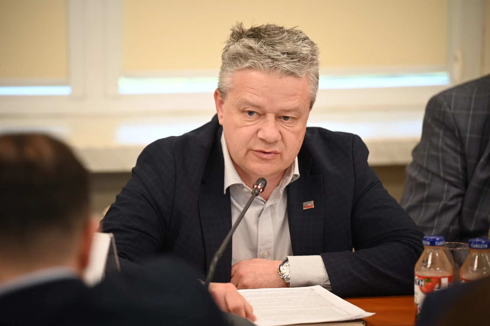 Andrzej Kuchta na posiedzeniu plenarnym RDS