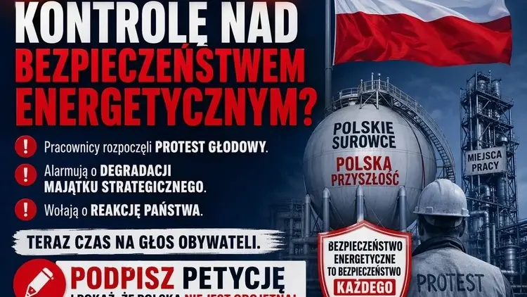 Solidarność w Solino zachęca do podpisania petycji