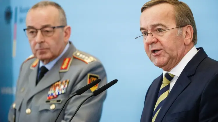 Minister obrony Niemiec Boris Pistorius