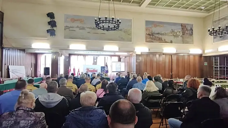 Spotkanie w świetlicy Stoczni Szczecińskiej