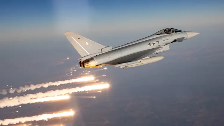 Eurofighter należący do Bundeswehry