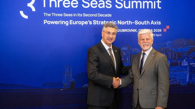 Prezydent Czech Petr Pavel na szczycie Trójmorza