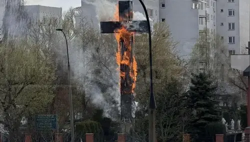 mokotów, warszawa, krzyż, jan paweł II