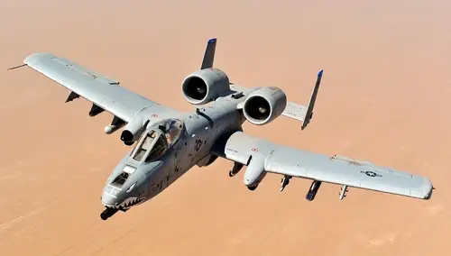Amerykański samolot szturmowy A-10 Thunderbolt II