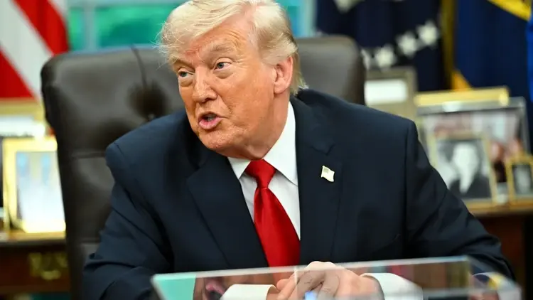 Donald Trump przemawia w Białym Domu
