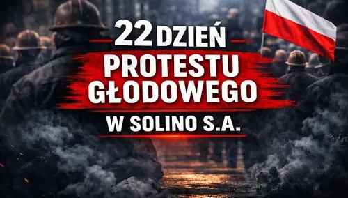 Wielkanoc w Solino. Protestujących odwiedził przewodniczący toruńsko-włocławskiej Solidarności