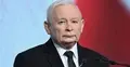 Prezes Prawa i Sprawiedliwości Jarosław Kaczyński na konferencji prasowej