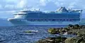 Caribbean Princess u wybrzeży