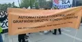 Pikieta pracowników PKP Intercity w Warszawie