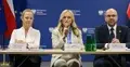 Jolanta Sobierańska-Grenda przemawia do mikrofonu