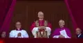 Papież na balkonie Pałacu Apostolskiego