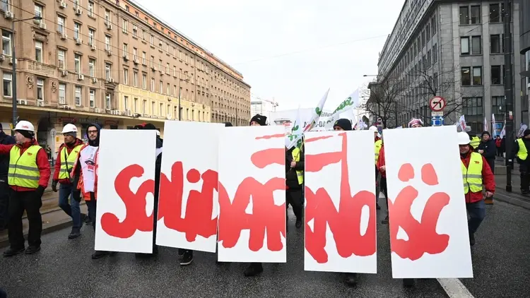 Protest Solidarności