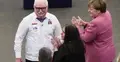 Angela Merkel i Lech Wałęsa