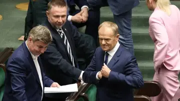 Premier Donald Tusk na posiedzeniu Sejmu