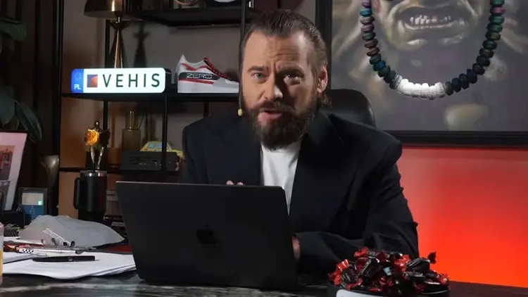Krzysztof Stanowski na antenie Kanału Zero