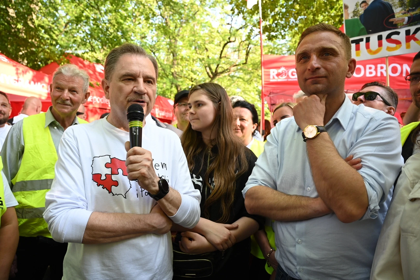 Piotr Duda i Robert Bąkiewicz, Miasteczko Gniewu