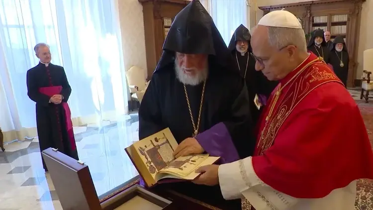 Papież spotkał się z Katolikosa Cylicji Ormiańskiego Kościoła Apostolskiego